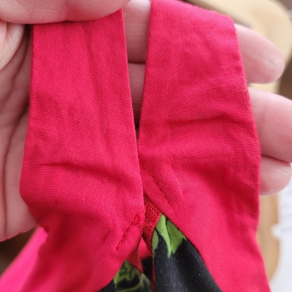 Cherry Print Black Halter Dress #1281 - Picture 13 of 13